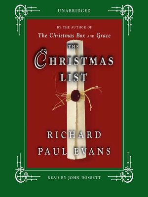 cover image of The Christmas List